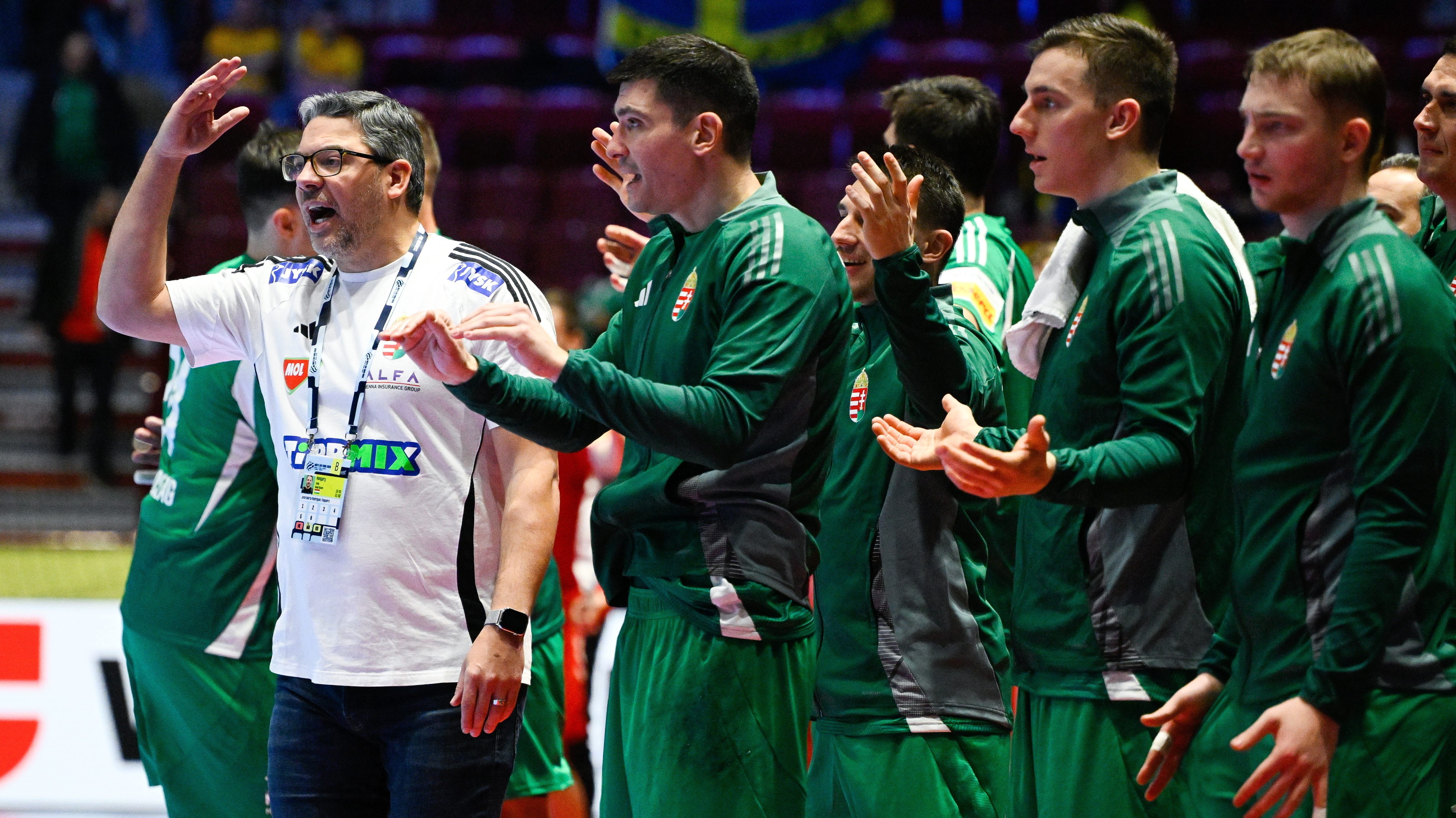 Chema Rodríguez (b), a magyar válogatott