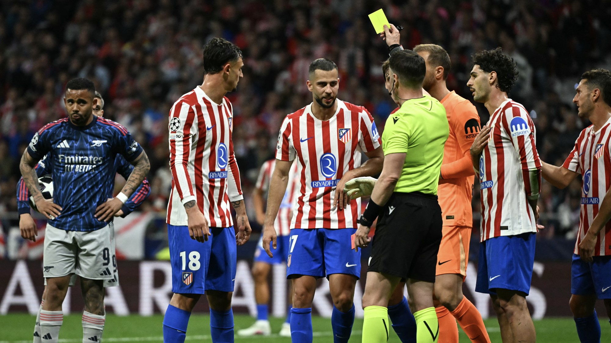 BL elődöntő első meccs atlético madrid arsenal