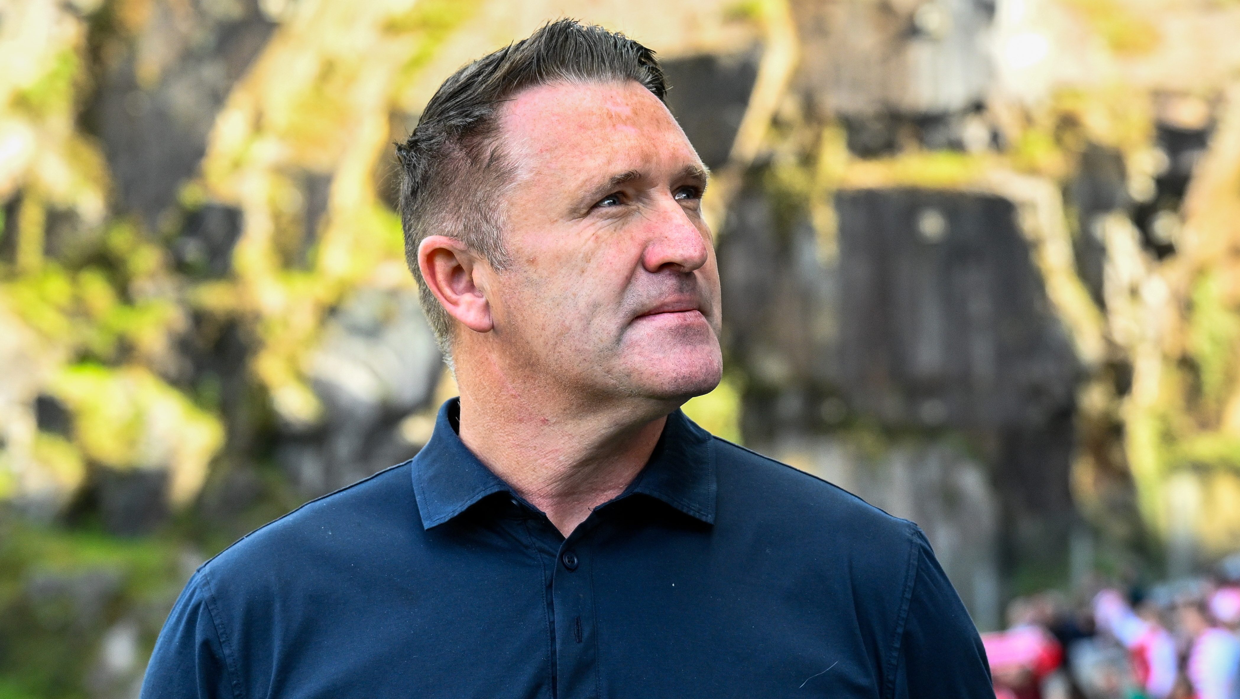 Robbie Keane, a Ferencváros vezetõedzõjeként az Európa Liga nyolcaddöntõjében játszott SC Braga - Ferencvárosi TC visszavágón.