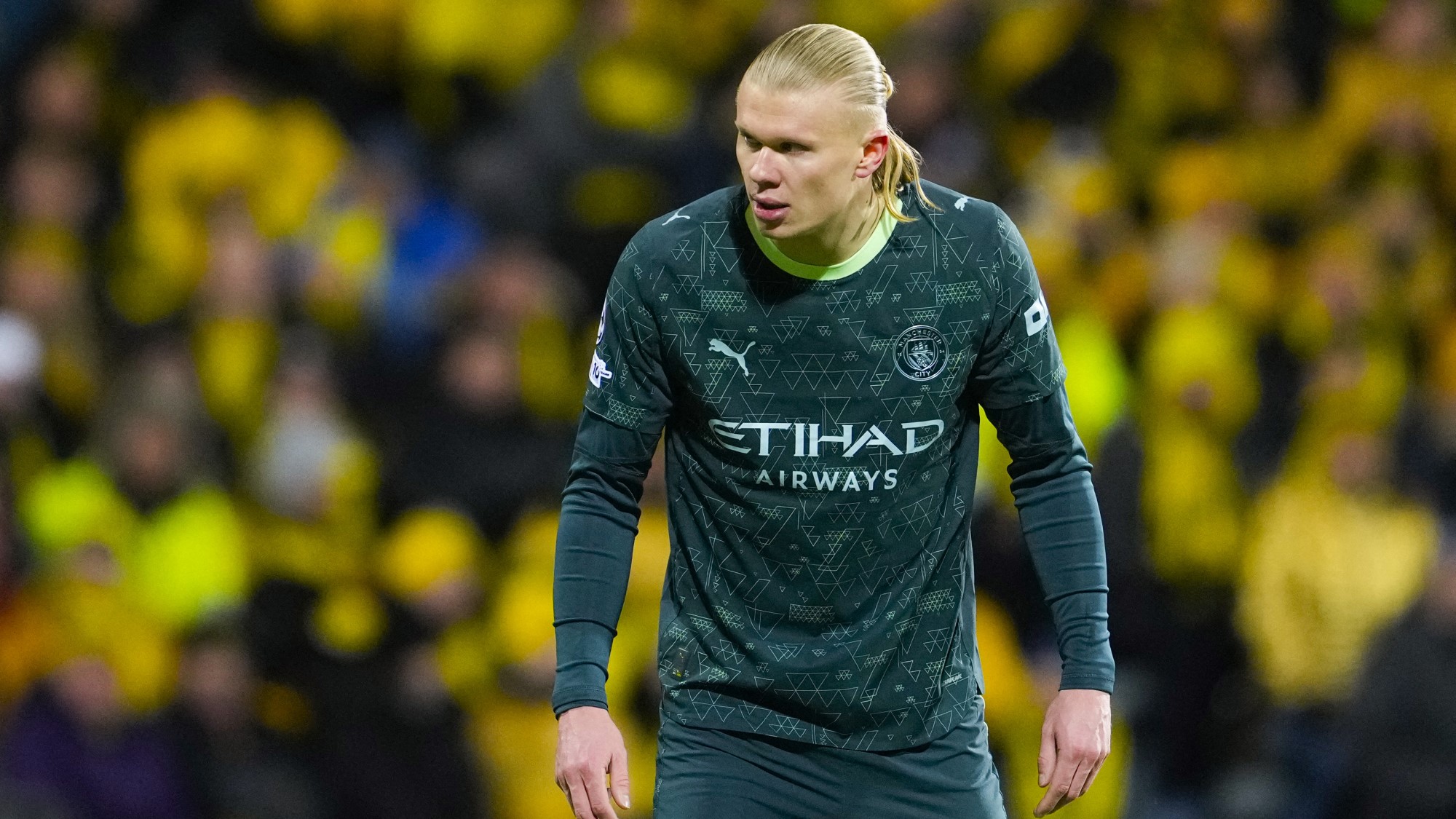 Erling Haaland manchester city góltalansági sorozat