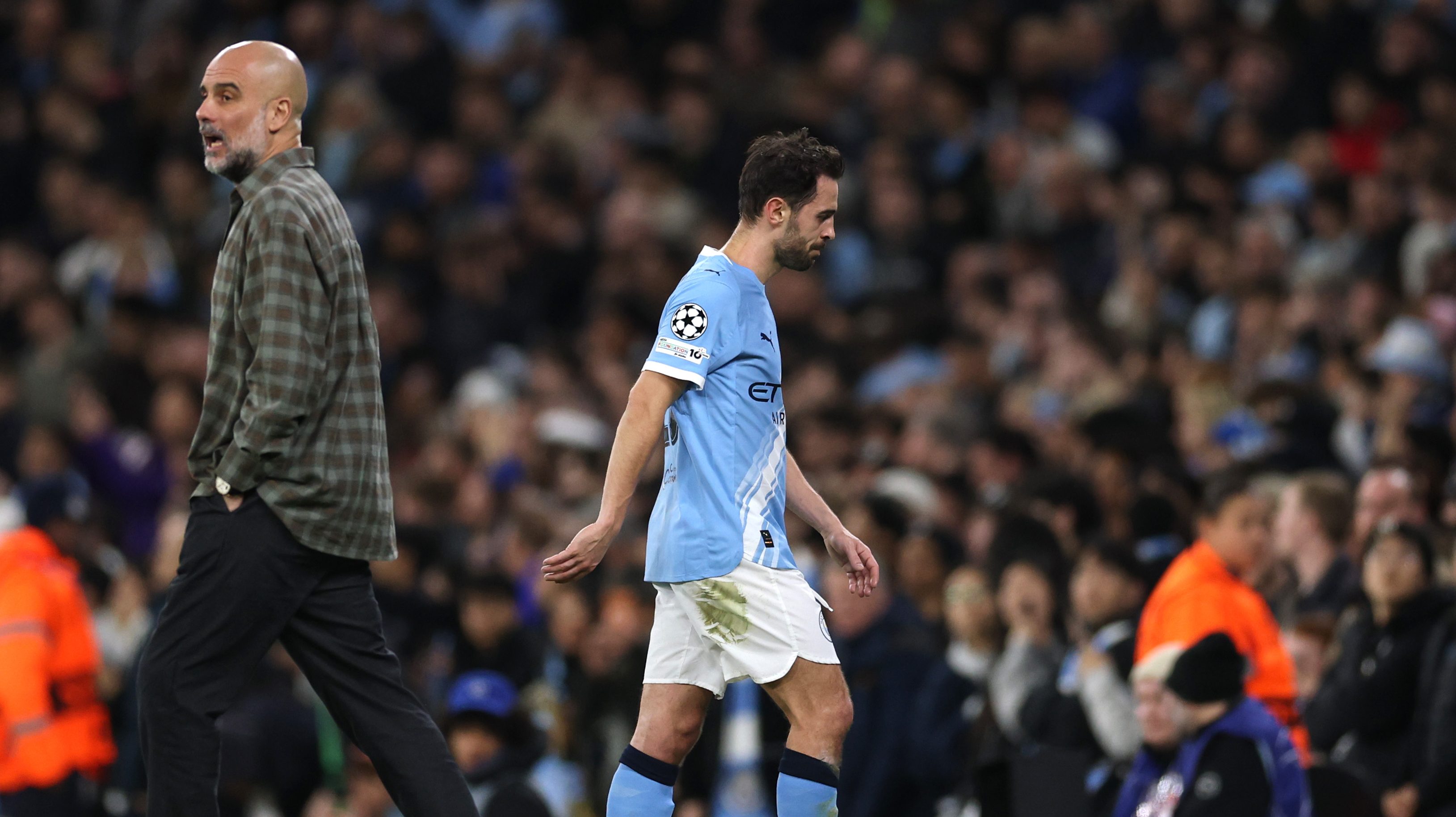 Bernardo Silva a piros lapja után.